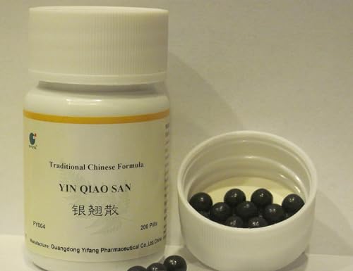 Yin Qiao San - Honeysuckle & Forsythia Formula for Cold Relief 200 Pills (E-Fong)