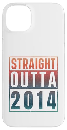 Straight Outta 2014 Birth Of Birthday Classic 2014 Vintage �X�}�z�P�[�X iPhone 14 Plus �p