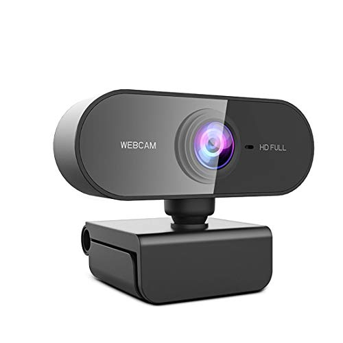 MHDYT Webcam with Microphone, HD 1080P Streaming Webcam for PC,MAC, Laptop,Plug and Play USB Camera for Youtube,Skype…