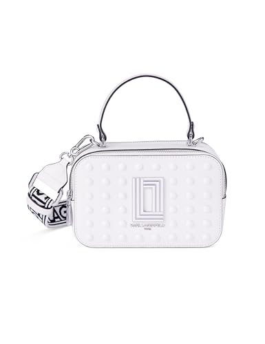 Image of KARL LAGERFELD Women's Simone Studded Camera Crossbody