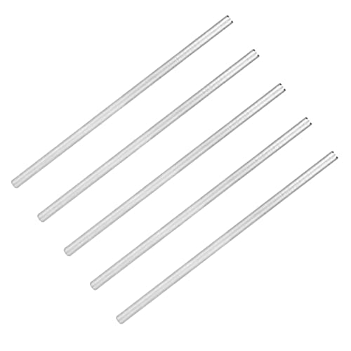 5PCS 6MM D Shaft, Stainless Steel D Shaft for gobildas TETRIX FTC FRC FIRST WRO Robotics DIY Kit D Shaft for College Robot Competitions