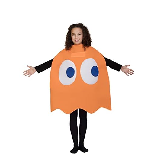 Funidelia Disfraz de Fantasma Pac-Man Clyde Infantil