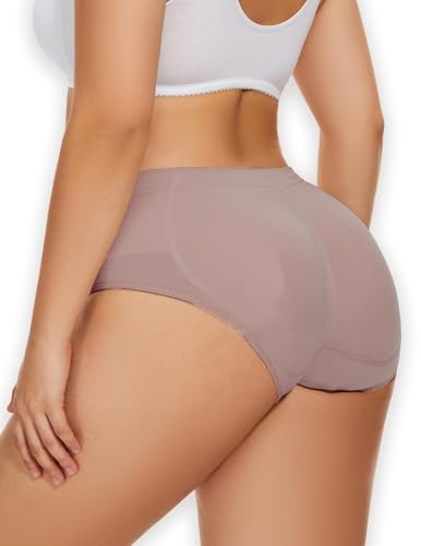 Image of Zimi Collection Butt Lifter Panties Underwear for Women with Removable Pads Seamless Booty Pads Hip Enhancer Panty