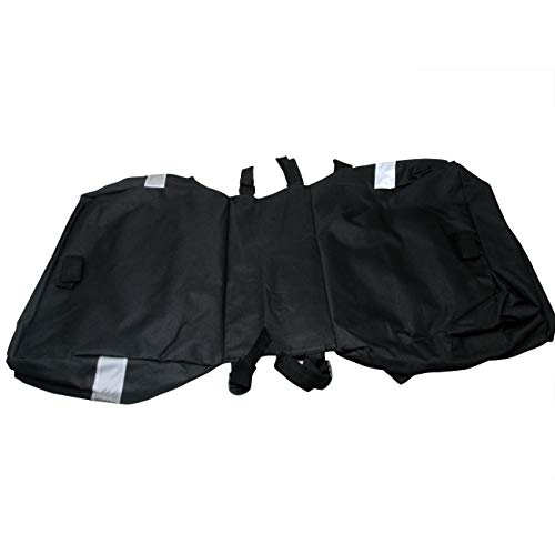 Trademark Innovations Bike Pannier Rear Bicycle Bag Set