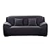 Sofabezug Stretch Sofabezug, Drucken Sofahusse Dicke Elastische Sofahusse Sofa Sofabezug Sofa Für Wohnzimmer-grau-4Sitzer 225-290cm(88-114in)