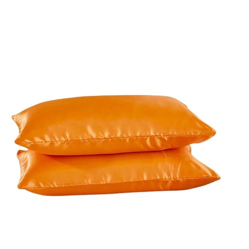 ZONTO Federa Cuscino Federe in Raso di Seta Comfort Grande