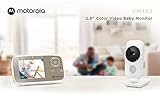 Motorola Nursery VM483 - Video Baby Monitors - Video Baby Monitor - 2.8 Inch Parental Unit - Infrared - Digital Zoom - Talk-Back Function, White (VM 483) - Image 10