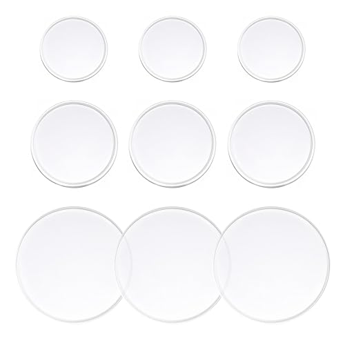 GNESEN 9-Pack Non-Slip Grip Mat Set (3 Sizes) - One-Handed Jar Opener for Seniors & Limited Grip Users - Secures Bottles, Cans & Cutting Boards - Post-Surgery Adaptive Recovery Tools