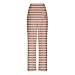 Women's Plush Pajama Pants Fleece Soft Straight Leg Striped Lounge Sleep Pants Warm Winter Pjs Bottoms with Pockets