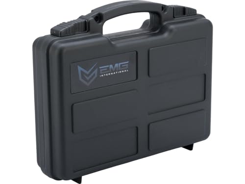 Evike EMG Collection Series Airsoft Pistol Case w/Customizable Grid Foam (Color: Black)