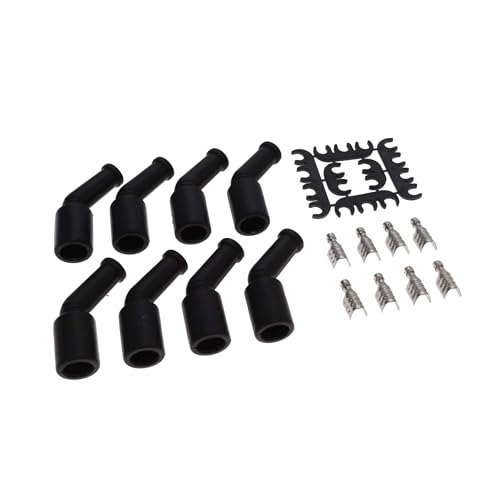 Top Street Performance Ignition Coil Boot and Spark Plug Wire Retainer Set for GM Chevy LS and LT
