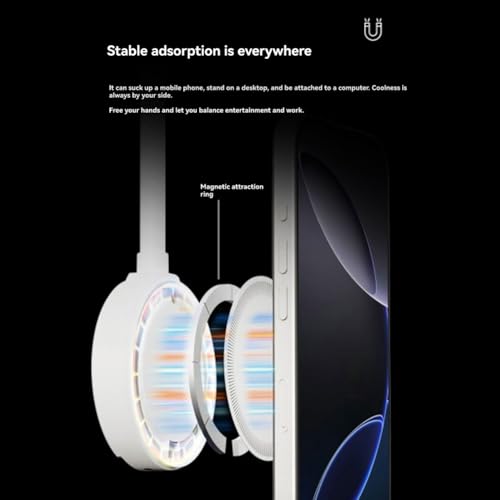 Ventilateur téléphone portable USB à angle flexible et bas bruit - 5