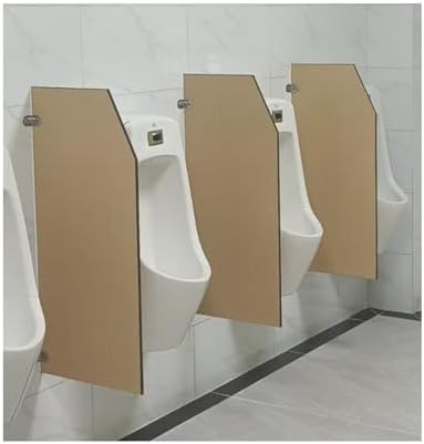 Men's Urinal Partition 18cm Wide Public Health Toilet Extender Durable Urinal Divider for Enhanced Privacy in Men's Restrooms