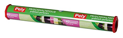 Preisvergleich Produktbild pely 5182 Frischhaltefolie praktisch perforiert, 40 Zuschnitte