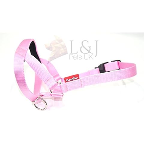 Champ. for L&J Pets UK Dog Halter/Training Head Collar Stops Dog Pulling Training Tool Cover