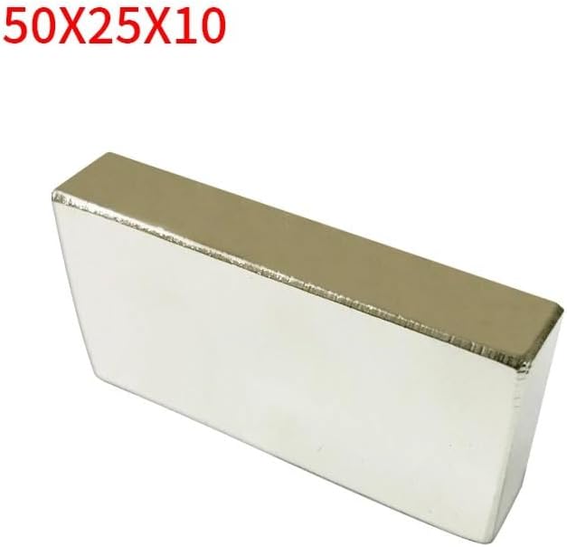 Neodymium Block 50 * 25 * 10mm Rare Earth Neodymium Bar magnet(1pcs)