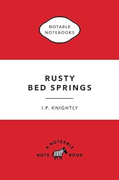 Rusty Bed Springs Notebook: A fun 120-page blank notebook with a fake cover