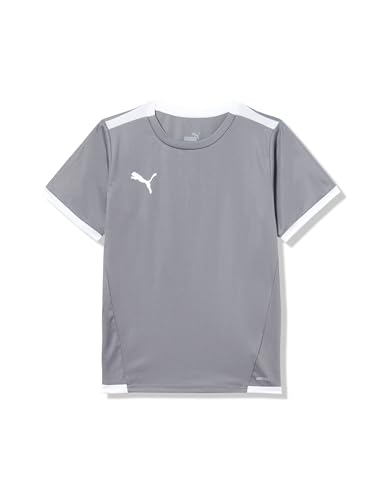 PUMA Teamliga Jersey Jr Bambino, Perla affumicata - puma Wh, XS