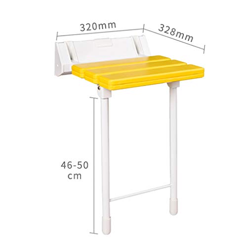 Nivok Bath Stools,Shower Bench Seat Folding Shower Bath Seat Bathroom Shower Bath Seat Bathroom Folding Seat In Helping People In Need/C #TOP1