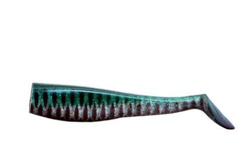 Al Gags Whip It Fish Tail Green Mackerel 6" (3 Tails)