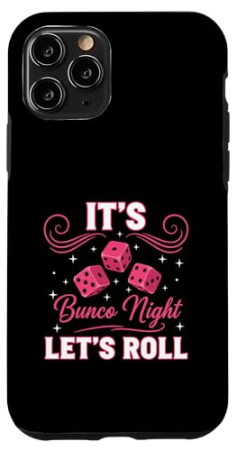 Lets Roll Bunco Game Night Funny Bunco Player ���f�B�[�X �X�}�z�P�[�X iPhone 11 Pro �p