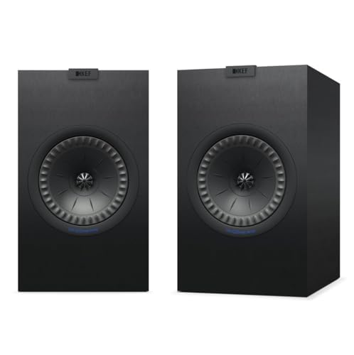 KEF Q350 ブラック KEF Q350 Bookshelf Speakers - Pair (Black) : Amazon.co.za