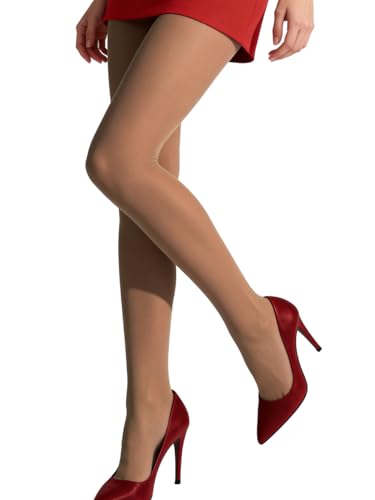 Image of Charm and Attitude Semi Opaque Tights for Women | Colored Pantyhose Stockings Nylons 40D