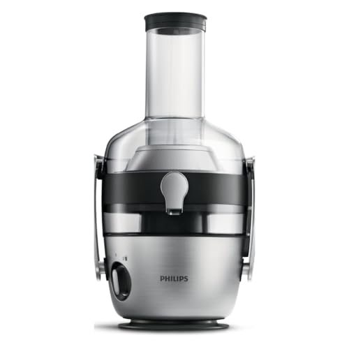 Philips 3000 Series Sapcentrifuge – XXL Vultrechter, FiberBoost-technologie, QuickClean, 2L Capaciteit, 1100W Krachtige Motor voor Glad & Vezelrijk Sap (HR1921/20)