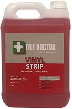 Tile Doctor Vinyl Strip 5 Litres - Heavy Duty Floor Polish Stripper