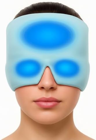 Touca Térmica em Gel 180° Rosa, Preta e Azul – Alívio Imediato de...