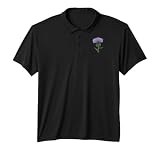 Scottish Thistle Flower of Scotland Performance Polo Shirt