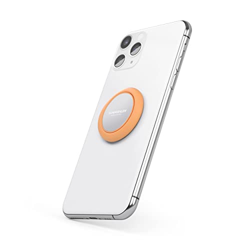 VONMÄHLEN Fingerhalter zum Aufklappen für Handy, ultradünner Handyhalter, integrierte Stativfunktion mit magnetischem Punkt, Angeln