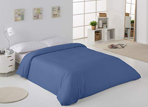 Parure de lit grise 3 pièces coton polyester drap lit double 135/140 - 3