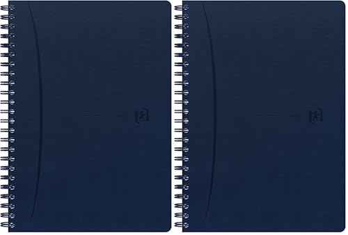 Cahier A5 ligné Oxford Signature, fini les pages arrachées grâce à la reliure simili-cuir