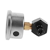 manometro de gasolina Medidor de presión de aceite automotriz: rendimiento duradero: este accesorio está diseñado para medir con precisión la presión del combustible, optimizando el rendimiento, el medidor de aceite