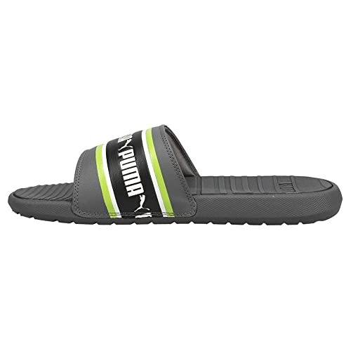 Puma Mens Cool Cat Stripe Repeat Bx Slide Athletic Sandals Casual - Grey - Size 10 M #TOP28