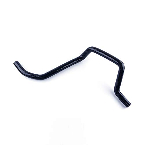 Tuyau de refroidissement en silicone pour radiateur Yamaha Grizzly 660 2002 2003 2004 2005 (noir)