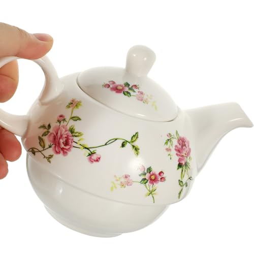 Théière en céramique Vaguelly et ses tasses élégantes pour cérémonie