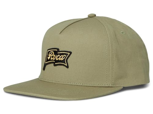 Casquette RVCA On Shore Snapback Homme Ranger Green ajustable