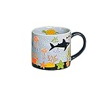 RAZZUM Tasse à café en céramique dessin animé baleine tasse à thé poterie tasse à café lait jus tasse cadeau d'anniversaire for le bureau et la maison tasse en porcelaine