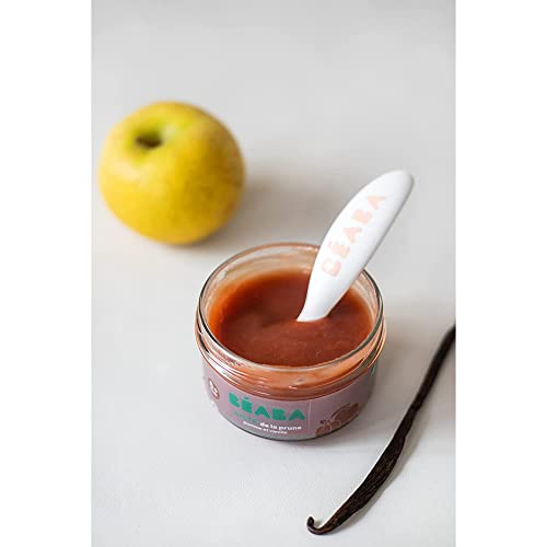 Couverts ergonomiques BÉABA pour accompagner les premiers repas de bébé à table - 3