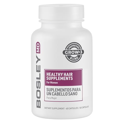 Women’s Healthy Hair Growth Supplements – DHT-Blocking Botanicals with Biotin, Niacin, Zinc & L-Lysine – Rich in Vitamins & Minerals – Supports Thicker, Fuller Hair – 60 Capsules (2-Month Supply)