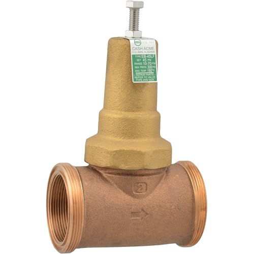 Cash Acme 2 Inch EB45 Pressure Regulating Valve (PRV), Threaded NPT, 45 PSI, 23160-0045
