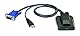 ATEN CV211 Laptop USB Konsolen Adapter schwarz
