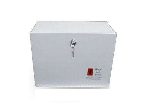 Clinsam 1 Piece Medium Medical Lockbox with Lock Keys, Overdoor Hanger Lockbox - 14" x 6.75" x 10.25
