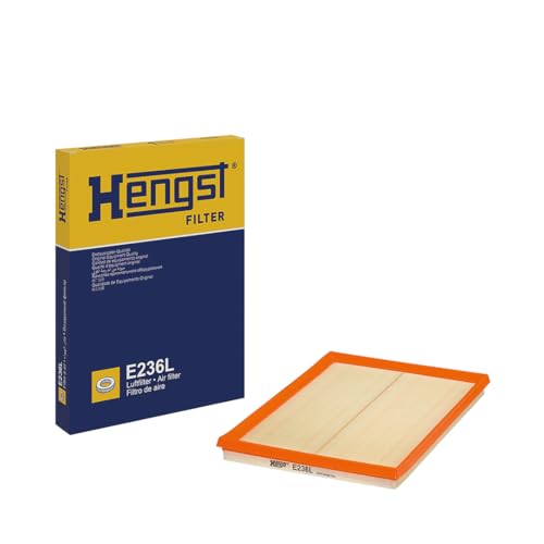 Filtro de Aire Hella Hengst E236L con Alta Capacidad de Retención de Polvo