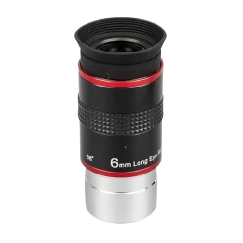Ocular de telescopio de 68 grados y 1,25 pulgadas para observación astronómica de gran angular