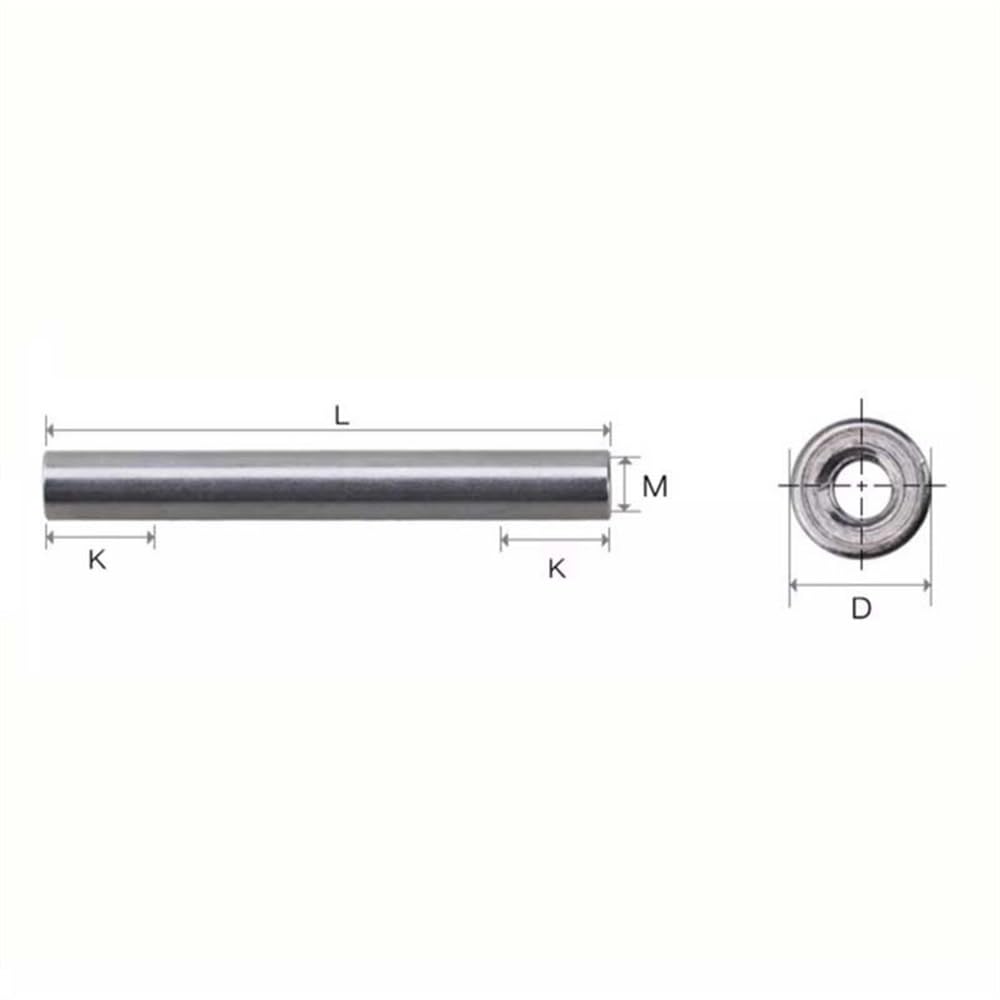 Lot de 10 connecteurs pilier à filetage femelle rond M3 D-6(32mm)