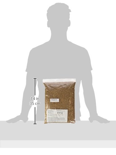 Non-gmo Certified Organic Hard Wheat Berries for Wheatgrass Juice - 5 Pounds Wheatgrass; Grind Into Whole Wheat Flour; Pet Grass; Cat Grass; Ornamental Grass for Decorating; Ornamental Wheatgrass
