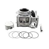 FQQKMA Pistones motores Para XMAX125 X MAX125 XMAX 125 YP125R YP 125RA VP125 Accesorios De Motor Motocicleta 52mm Diámetro, Pistón Cilindro 125CC